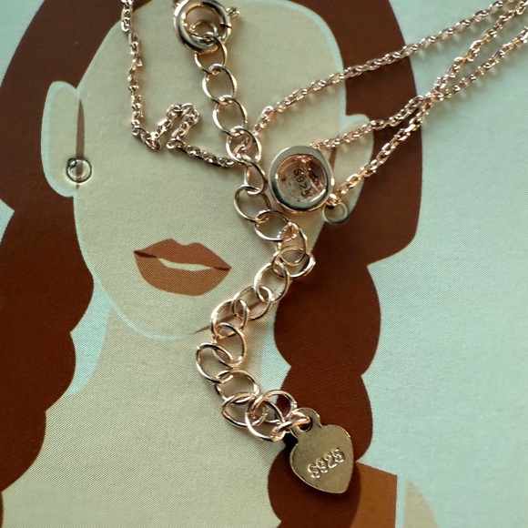 Cute Bean Necklace in Gold Plated, Rose Gold Plated, or Classic Sterling Silver - Picture 7 of 16